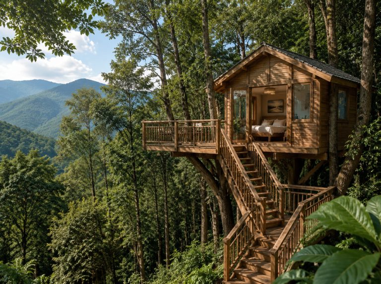 镇远县景区悬空树屋